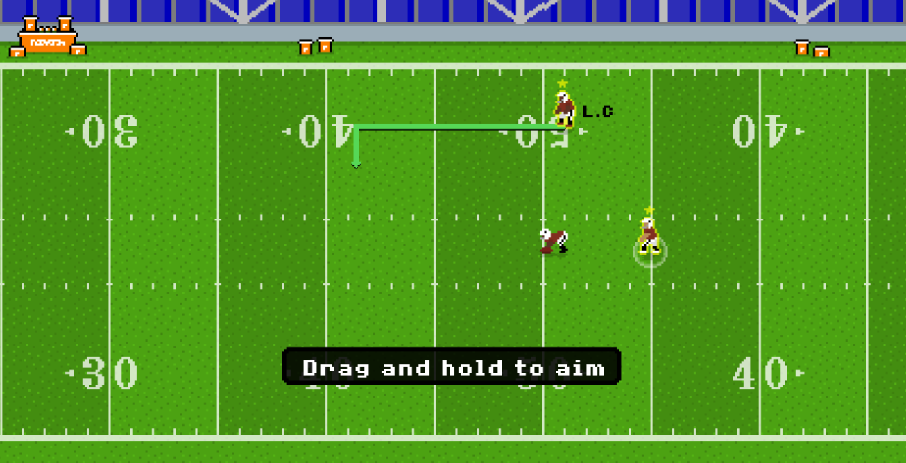 Retro Bowl gameplay
